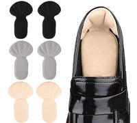 IBXWMNG 3 Paires De Coussinets De Talon Pour Chaussures Trop Grands, Coussin De Talon 2 En 1 En éPonge Pour L'ArrièRe Du Talon, Semelles ArrièRe éPaisses Et Anti-Ampoules