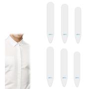 IBXWMNG Baleines de Col pour Chemises Homme, Raidisseurs de Col en Plastique Rigide Invisible, Accessoires pour Maintien du Col de Chemise