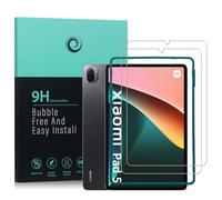 Ibywind Protecteur d'écran pour Xiaomi Pad 5/Pad 5 Pro 11",2 pièces en verre trempé,pas de bulles,avec Une kit d'installation Facile,dureté 9H.