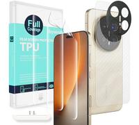 Ibywind Protecteurs d'écran pour Honor Magic8 Pro 5G,2 Pièces Film Hydrogel et Protection Caméra,Facile à Installer,Support Déverrouillage Des Empreintes Digitales,Anti-bulle,Anti-éclat