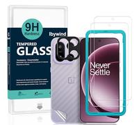 Ibywind Verre Trempé pour OnePlus 15 5G,2 Pièces Dureté 9H Protecteurs d'écran et Protection Caméra,Facile à Installer,Support Déverrouillage Des Empreintes Digitales,Anti-bulle,Anti-éclat
