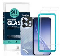 Ibywind Verre Trempé pour Oppo Reno15 5G,2 Pièces Dureté 9H Protecteurs d'écran et Protection Caméra,Facile à Installer,Support Déverrouillage Des Empreintes Digitales,Anti-bulle,Anti-éclat