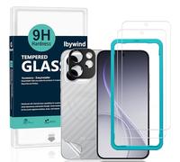 Ibywind Verre Trempé pour Oppo Reno15 Pro Mini 5G,2 Pièces Dureté 9H Protecteurs d'écran et Protection Caméra,Facile à Installer,Support Déverrouillage Des Empreintes Digitales,Anti-bulle,Anti-éclat
