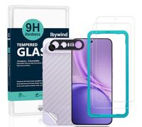Ibywind Verre Trempé pour vivo X300 FE 5G,2 Pièces Dureté 9H Protecteurs d'écran et Protection Caméra,Facile à Installer,Support Déverrouillage Des Empreintes Digitales,Anti-bulle,Anti-éclat
