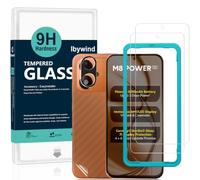 Ibywind Verre Trempé pour Xiaomi Poco M8 Power 5G,2 Pièces Dureté 9H Protecteurs d'écran et Protection Caméra,Facile à Installer,Support Déverrouillage Des Empreintes Digitales,Anti-bulle,Anti-éclat