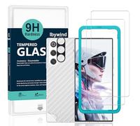 Ibywind Verre Trempé pour ZTE nubia RedMagic 10 Air 5G,2 Pièces Dureté 9H Protecteurs d'écran et Protection Caméra,Facile à Installer,Support Déverrouillage Des Empreintes Digitales,Anti-bulle