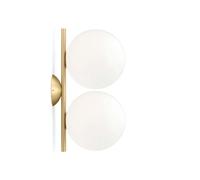FLOS Applique murale IC C/W1 Double Laiton