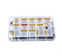 IC Chip Assortiment Kit 150pcs Amplificateurs Opérationnels Minuteurs pour Arduino DIY Electronique Réparation Circuit Board Projets