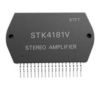 IC hybride STK4181V 65x35mm Stereo Amplificateur