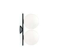 IC Lights C/W1 Double Applique / Plafonnier Flos Noir - 8059607000038