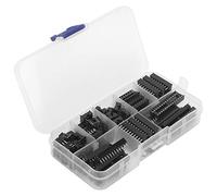 Ic Sockets Ic Sockets 66 Pièces Ic Sockets Adaptateur En Ligne Bricolage Électronique Cfor OMPonent 6 8 14 16 18 20 24 28Pin