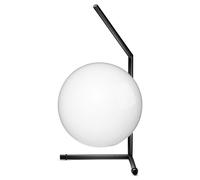 FLOS Lampe de table IC Lights T1 Low – Verre soufflé et métal – Noir