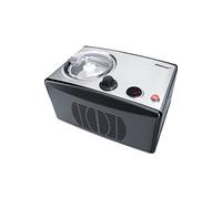 Steba ic volume 150 maschien glace avec compresseur de refroidissement 1,5 l, acier inoxydable, noir, acier inoxydable Noir G
