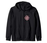 IC XC Nika Cross Christogramme Orthodoxe Chrétienne Fille Femme Sweat à Capuche