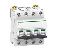 Schneider Electric Disjoncteur modulaire Acti9 iC60N 4P 50A Courbe C 6000 A