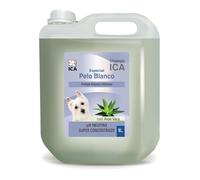 ICA chpg21 Shampooing Spécial Poil Blanc avec Aloe Vera pour Chiens