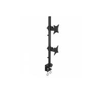 Techly ICA-LCD-350-D 27 Support d'écran Plat pour Bureau - Supports d'écrans Plats pour Bureau (20 kg, 33 cm (13), 68,6 cm (27), 100 x 100 mm, Réglage de la Hauteur, Noir) Noir G