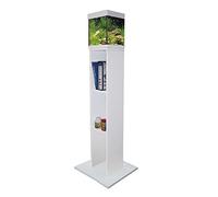 ICA MNA10B Meuble de Table pour Aquariums Nano Aqua-LED Crystal, crème