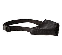 ICA Muselière en Nylon réglable pour Chiens, Confortable et résistante, Noire, Taille 1/14 cm