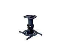 Techly ICA-PM 100BK Support pour projecteurs Plafond Noir - Supports pour projecteurs (21,8 cm, 180°, 360°, 0-180°, 218 mm, 17 cm) Noir G