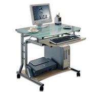 Ica-tb 3791a rectangulaire métal et verre gris Gris