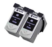 Ical40 CL41 Compatible Cartouche D'encre pour canon af 40 41 pg-40 cl-41 pour imprimante iP1600 iP1200 iP1900 MP140 MP150 MX300 MX310 MP160 - Type 2 Black