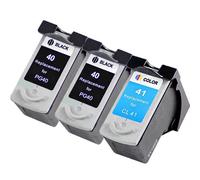 Ical40 CL41 Compatible Cartouche D'encre pour canon af 40 41 pg-40 cl-41 pour imprimante iP1600 iP1200 iP1900 MP140 MP150 MX300 MX310 MP160 - Type 2Black 1Color