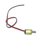 ICAMAS DC 3V 5V 6V 9V 12V 8mm * 10mm Mini Petit solénoïde carré Push-Pull à Travers Le Type électroaimant Course 4mm (Color : 3V)