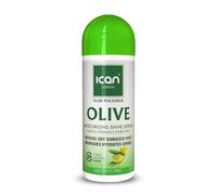 ican London Hair Polisher Olive Moisturizing Shine Serum Alcohol Free 207ml