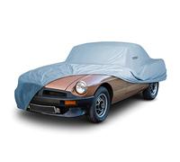 iCarCover Housse de Voiture personnalisée pour MG MGB Roadster 1962-1981, imperméable, Toutes Saisons, Pluie, Neige, UV, résistant aux intempéries, pour intérieur et extérieur, avec Sangle