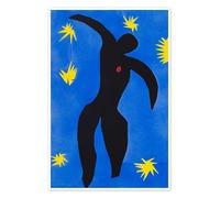 Icare, 1943 Poster de Henri Matisse 100 x 150 cm Bleu Tableaux Décoration murale