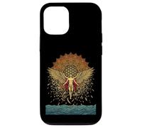 Icare mythologie Grecque tombante Mandala géométrique Soleil Coque pour iPhone 12/12 Pro