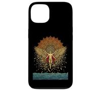 Icare mythologie Grecque tombante Mandala géométrique Soleil Coque pour iPhone 13