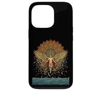 Icare mythologie Grecque tombante Mandala géométrique Soleil Coque pour iPhone 13 Pro