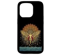 Icare mythologie Grecque tombante Mandala géométrique Soleil Coque pour iPhone 15 Pro