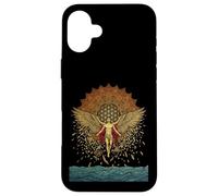 Icare mythologie Grecque tombante Mandala géométrique Soleil Coque pour iPhone 16 Plus