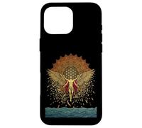 Icare mythologie Grecque tombante Mandala géométrique Soleil Coque pour iPhone 16 Pro Max