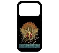 Icare mythologie Grecque tombante Mandala géométrique Soleil Coque pour iPhone 17 Pro