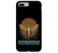 Icare mythologie Grecque tombante Mandala géométrique Soleil Coque pour iPhone 7 Plus/8 Plus