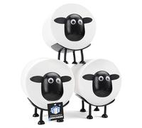 ICARE Schaf Toilettenpapierhalter 3er Stapelbar - Sheep up Rollenhalter