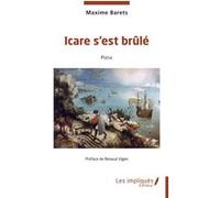 Icare s'est brulé Renaud Vigier (Préface), Maxime Barets (Auteur)