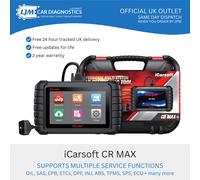 iCarsoft CR MAX Outil Diagnostic 2026 OBDII OBD2 Scan Efface Codes