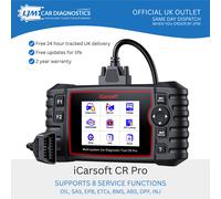 iCarsoft CR Pro Profi ALL-IN-ONE Appareil de diagnostic plus de 40 marques de véhicule OBD 2