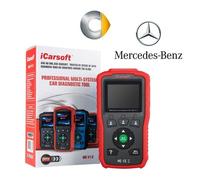 iCarsoft MB V1.0 - Valise Diagnostic Mercedes Benz et Smart - Outil Diagnostic Auto Pro - Lecture Défauts - Entretiens