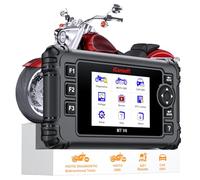 iCarsoft MT V6 Outil de diagnostic pour moto Harley, scanner OBD2 avec réinitialisation d'huile/ETC/ABS/ESA/moteur ralenti