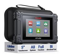 iCarsoft Outil de diagnostic complet pour moto de 21 marques MT Pro Mini, lecteur de code tactile tout service avec test d'actionnement, AutoVIN, test de batterie, mise à jour gratuite, scanner OBD2 2