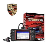 iCarsoft POR V3.0 - Valise Diagnostic pour Porsche - Outil Diagnostic Auto Pro - Lecture Défauts - Injecteurs - FAP
