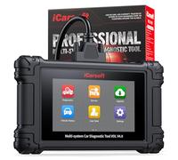 iCarsoft VOL V4.0 Outil de diagnostic complet pour Volvo/Saab, + 2 marques de voiture, système complet OBD2 Scanner avec 29 services de réinitialisation pour Volvo, test bidirectionnel, auto VIN, mise