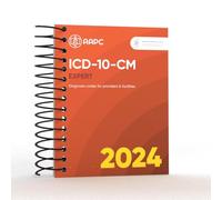 ICD-10-CM 2024 Le livre de codes officiel complet avec directives