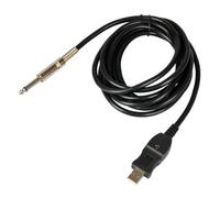 ICDKOYK Câble de liaison USB pour guitare et basse, idéal pour l'enregistrement de musique numérique. Installation facile : branchez et utilisez. Connexion USB pour